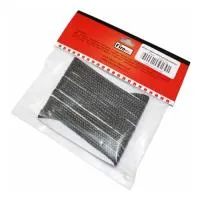 шнур уплотнительный из керамического волокна, 8мм, l=2м, чёрный, самоклеющийся, fireway