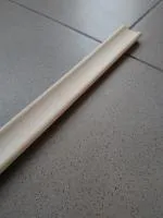 плинтус напольный гладкий осина массив 48*12*3000, тлпп