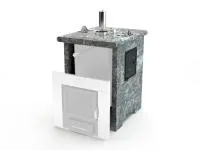 кожух изистим трехсторонний из талькохлорита закр. верх для пб сочи 