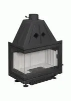 топка каминная альфа 700 l два стекла левая, патрубок ф200, экокамин 