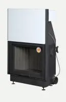 топка каминная вега 800tв тоннельная черный шамот экокамин* 