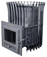 печь для бани gfs авангард 30мс тюльпан чугунная