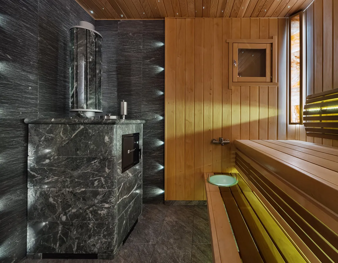 Как установить банную печь