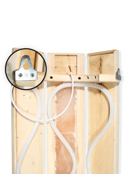 светильник соль гималайская можжевельник 24v светлая рамка автор бани