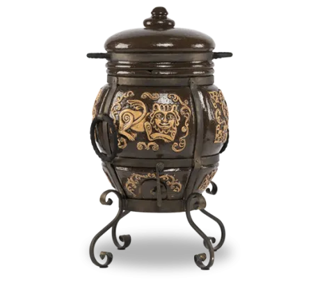 тандыр экотандыры арслан, черный