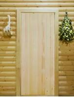 дверь из сосны входная 176х76 утепленная, бессучковая банный перец